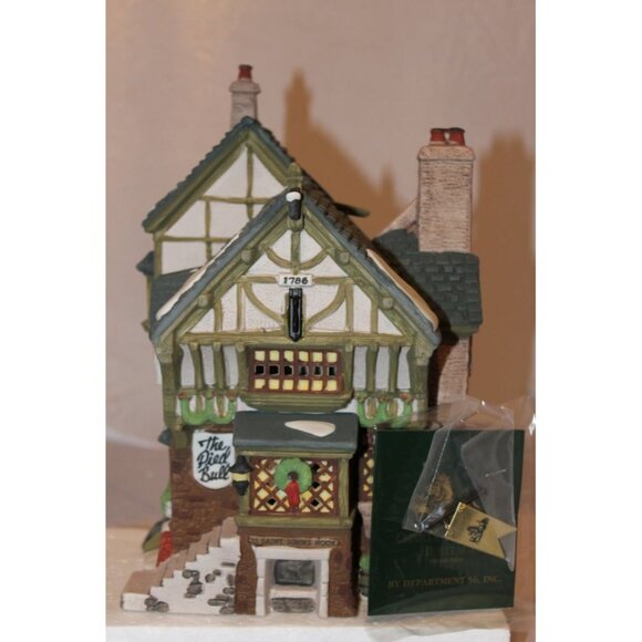 Dept 56 Dickens Village - The Pied Bull Inn - Picture 2 of 8
